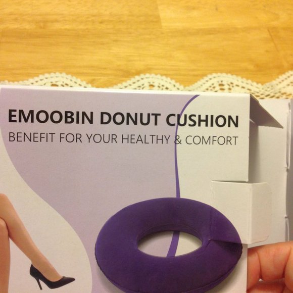 Inflatable, adjustable donut cushion, new item - Picture 4 of 6